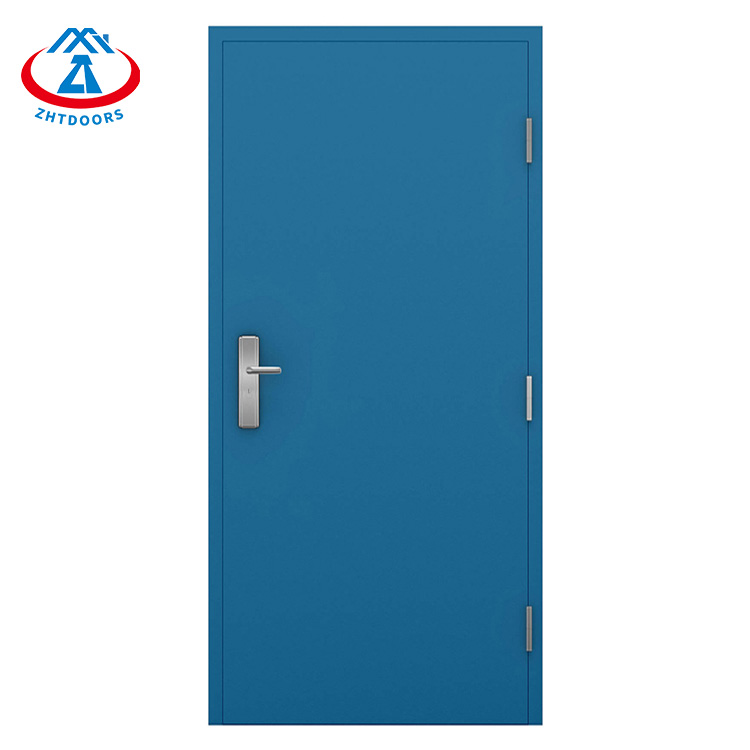 ທົນທານຕໍ່ໄຟເປັນເວລາ 45 ນາທີ Flush Galvanized Fireproof Doors-ZTFIRE Door- ປະຕູໄຟ, ປະຕູກັນໄຟ, ປະຕູໄຟໄຫມ້, ປະຕູທົນທານຕໍ່ໄຟ, ປະຕູເຫຼັກກ້າ, ປະຕູໂລຫະ, ປະຕູທາງອອກ