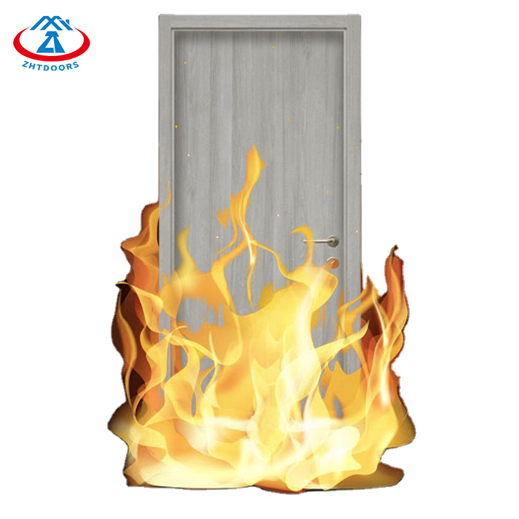 Fire Resistant For 30 Minutes Wooden Fireproof Doors-ZTFIRE Door- Fire Door, Fireproof Door, Fire rated Door, Fire Resistant Door, Steel Door, Metal Door, Exit Door