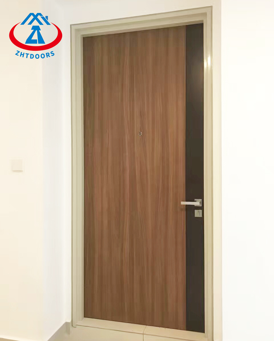 60分間の耐火性木製耐火ドア-ZTFIREドア-防火ドア、耐火ドア、耐火ドア、耐火ドア、スチールドア、金属ドア、出口ドア