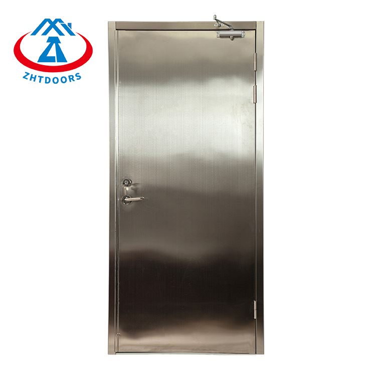 မိနစ် 120 ကြာ မီးခံနိုင်သော Stainless Steel Fireproof Doors-ZTFIRE Door- မီးသတ်တံခါး၊ Fireproof Door၊ Fire rated Door၊ Fire Resistant Door၊ Steel Door၊ Metal Door၊ Exit Door