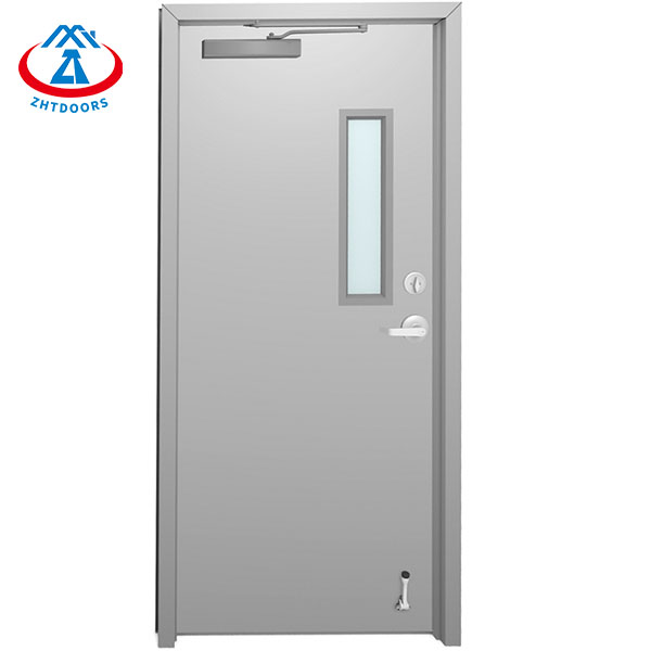 Door Heavy Duty Single Hinged Fireproof-ZTFIRE Door- Fire Door,Fireproof Door,Fire rated Door,Fire Resistant Door,Steel Door,Metal Door,Exit Door