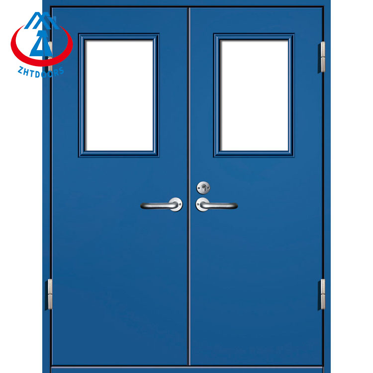 UL Fireproof Doors Double-ZTFIRE Door- Fire Door,Fireproof Door,Fire rated Door,Fire Resistant Door,Steel Door,Metal Door,Exit Door