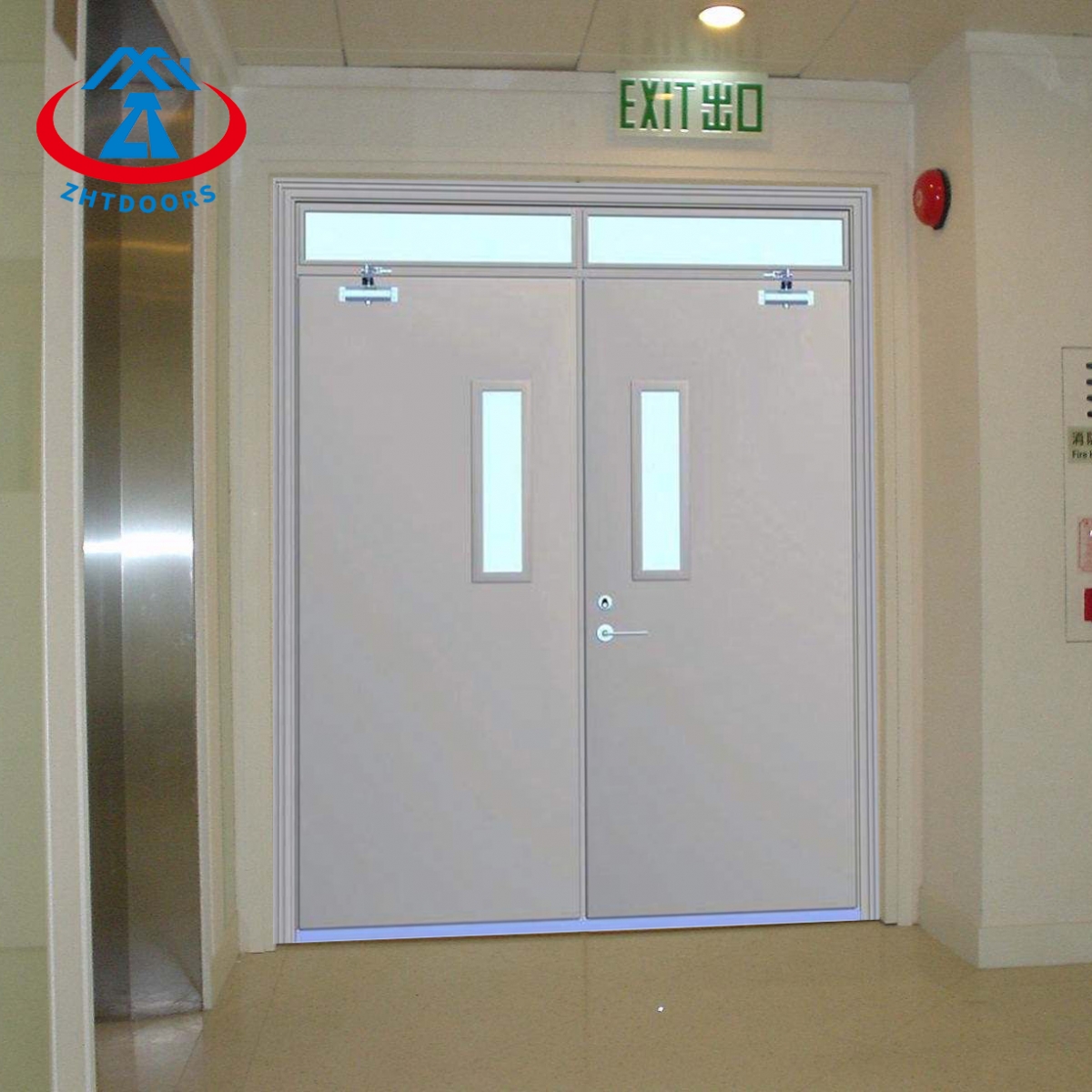 Emergency Doors Fire Resistant-ZTFIRE Door- Fire Door,Fireproof Door,Fire rated Door,Fire Resistant Door,Steel Door,Metal Door,Exit Door