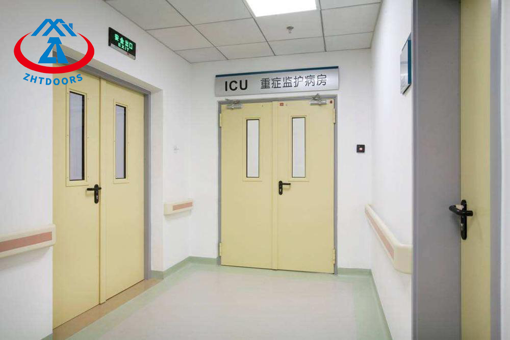 ประตูหนีไฟของโรงพยาบาล - ประตู ZTFIRE - ประตูหนีไฟ, ประตูกันไฟ, ประตูกันไฟ, ประตูกันไฟ, ประตูเหล็ก, ประตูโลหะ, ประตูทางออก