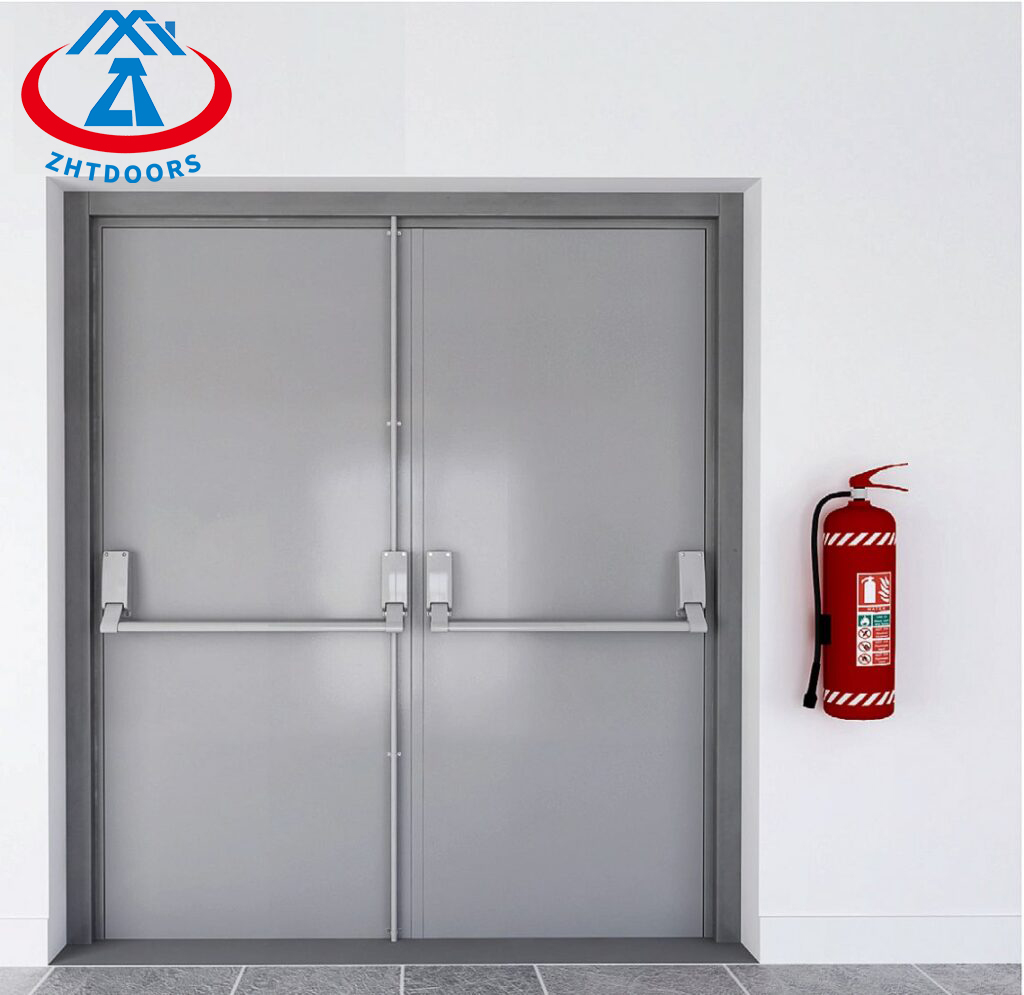 Fireproof Interior Steel School Door-ZTFIRE Door- Fire Door,Fireproof Door,Fire rated Door,Fire Resistant Door,Steel Door,Metal Door,Exit Door