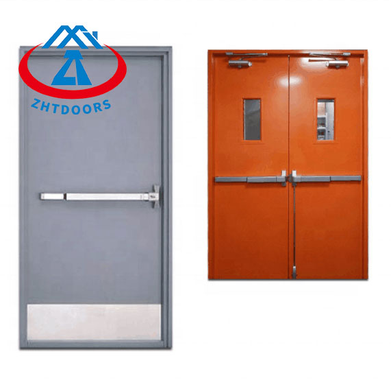 UL Fireproof Door Installation-ZTFIRE Door- Противопожарная дверь, Противопожарная дверь, Противопожарная дверь, Огнестойкая дверь, Стальная дверь, Металлическая дверь, Выходная дверь