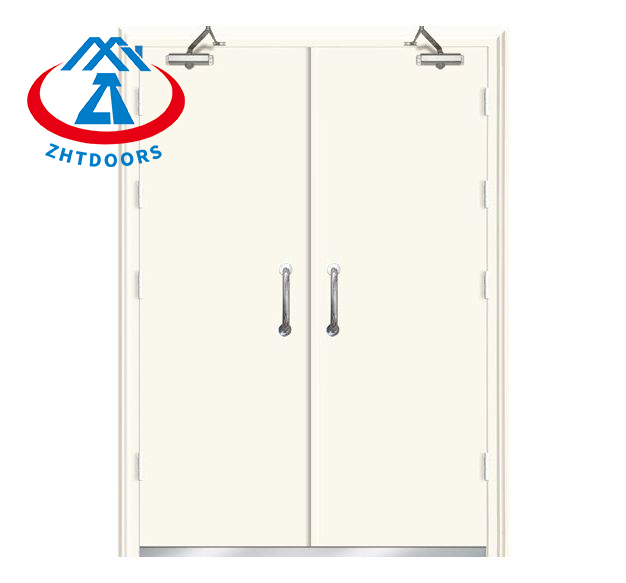 Dvojkrídlové protipožiarne dvere - Dvere ZTFIRE - Protipožiarne dvere, Protipožiarne dvere, Protipožiarne dvere, Protipožiarne dvere, Oceľové dvere, Kovové dvere, Výstupné dvere