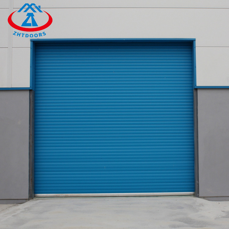 Steel Roll Up Doors 2 Hour Fire Rated-ZTFIRE Door- Fire Door,Fireproof Door,Fire rated Door,Fire Resistant Door,Steel Door,Metal Door,Exit Door