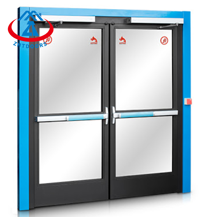 Glazing Fire Door-ZTFIRE Door- Fire Door,Fireproof Door,Fire rated Door,Fire Resistant Door,Steel Door,Metal Door,Exit Door