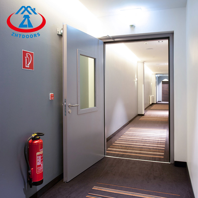 UL Standard Commercial Hotel Fire Doors-ZTFIRE Door- Fire Door,Fireproof Door,Fire rated Door,Fire Resistant Door,Steel Door,Metal Door,Exit Door