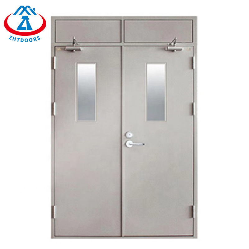 UL Fireproof Door With Window-ZTFIRE Door- Fire Door,Fireproof Door,Fire rated Door,Fire Resistant Door,Steel Door,Metal Door,Exit Door