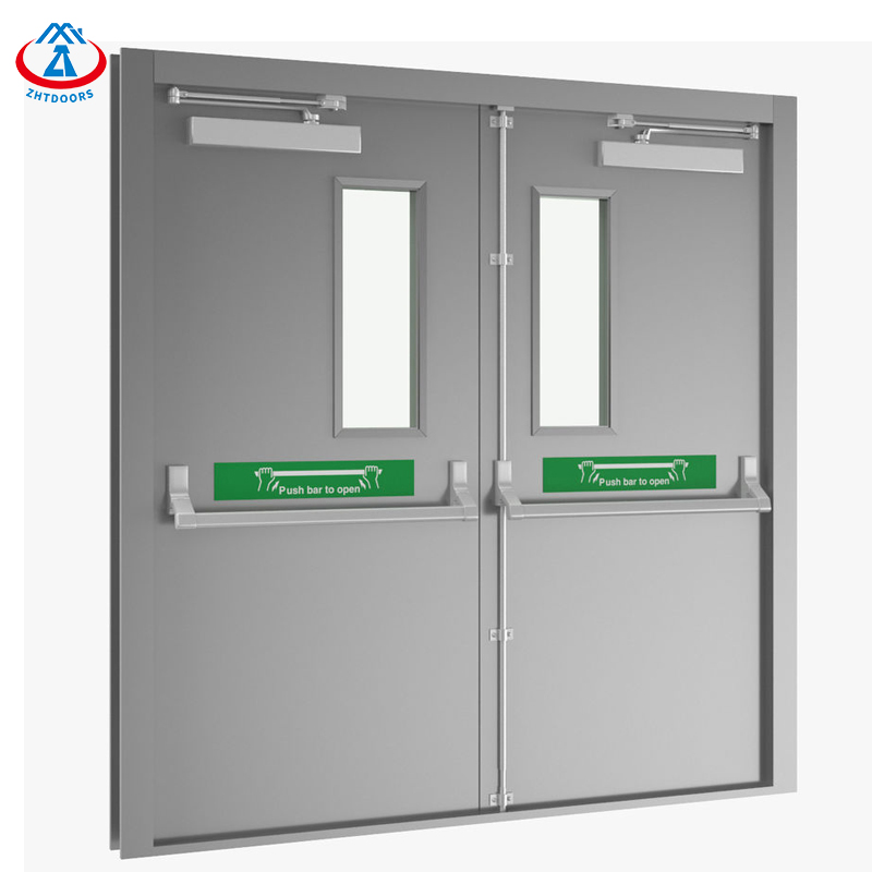 Emergency Exit Fire Door Locking System-ZTFIRE Door- Fire Door,Fireproof Door,Fire rated Door,Fire Resistant Door,Steel Door,Metal Door,Exit Door