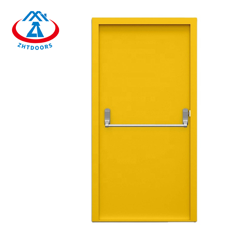 ประตูหนีไฟพร้อมแถบกด UL Listed Container Metal Fire Rated Doors-ZTFIRE Door- Fire Door- Fire Door, Fireproof Door, Fire rated Door, Fire Resistant Door, Steel Door, Metal Door, Exit Door