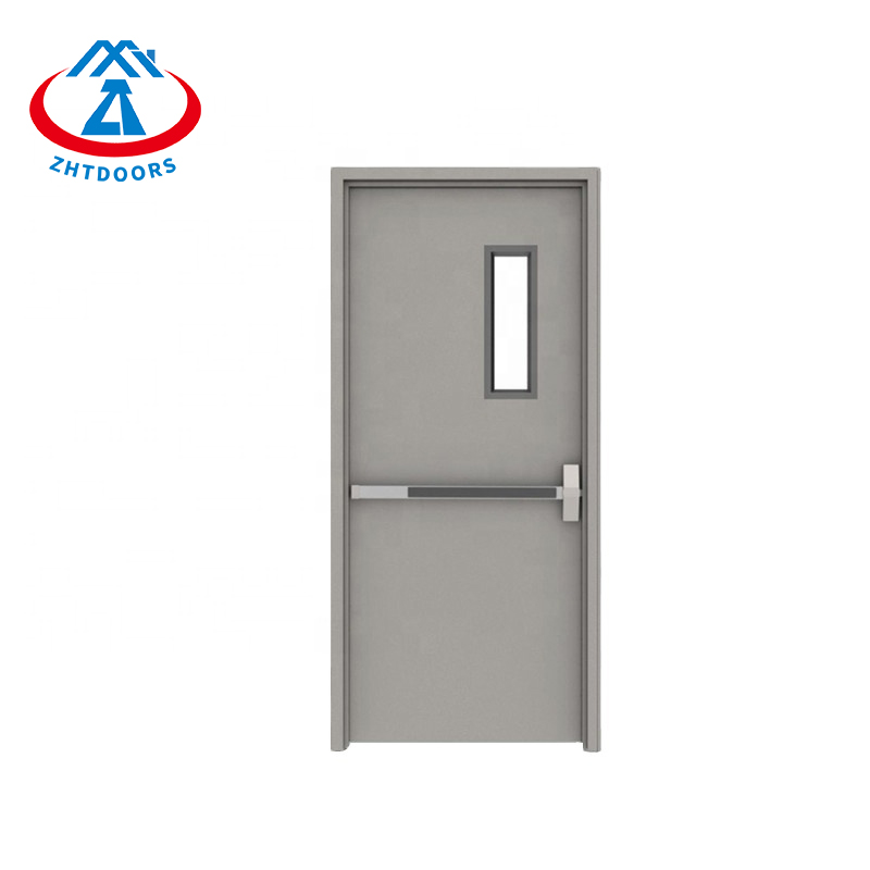 Fire Steel Door Metal Door With Vision Panel Howdens Fire Doors-ZTFIRE Door- Հրդեհային դուռ,Չհրկիզվող դուռ,Հրդեհային գնահատված դուռ,Հրդեհակայուն դուռ,Պողպատե դուռ,Մետաղյա դուռ,Ելքի դուռ