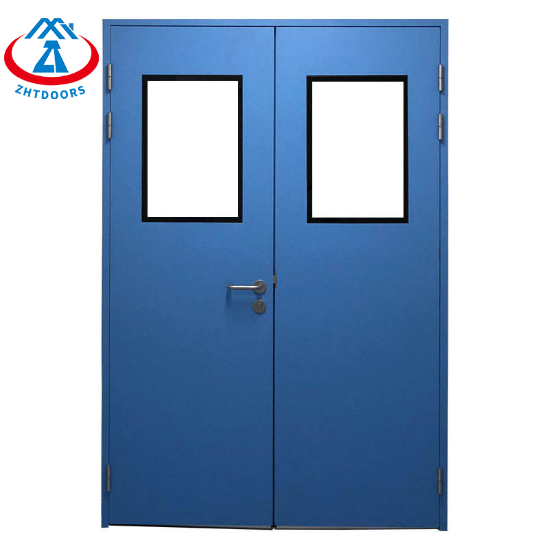Safety Lock Fire Door Emergency Doors Fire Resistant Fire Exit Door Steel-ZTFIRE Door- Fire Door, Fireproof Door, Fire rated Door, Fire Resistant Door, ປະຕູເຫຼັກກ້າ, ປະຕູໂລຫະ, ປະຕູທາງອອກ