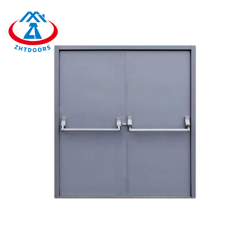 Protipožární ocelové dveře UL s panikovou tyčí Ocelové protipožární dveře s tlačnou tyčí - Dveře ZTFIRE - protipožární dveře, protipožární dveře, protipožární dveře, požárně odolné dveře, ocelové dveře, kovové dveře, únikové dveře