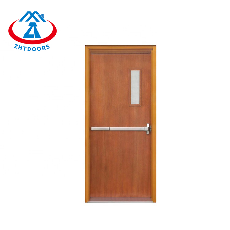 UL Fire Door Fire Proof Wood Fire Door-ZTFIRE Door- Fire Door، درب ضد حریق، درب ضد حریق، درب مقاوم در برابر آتش، درب فولادی، درب فلزی، درب خروجی