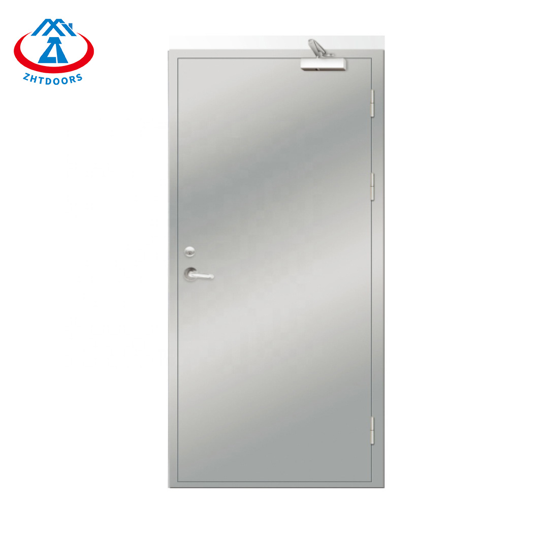 Metal Sheet Door Fire Door Exit Door-ZTFIRE Door- Fire Door,Fireproof Door,Fire rated Door,Fire Resistant Door,Steel Door,Metal Door,Exit Door
