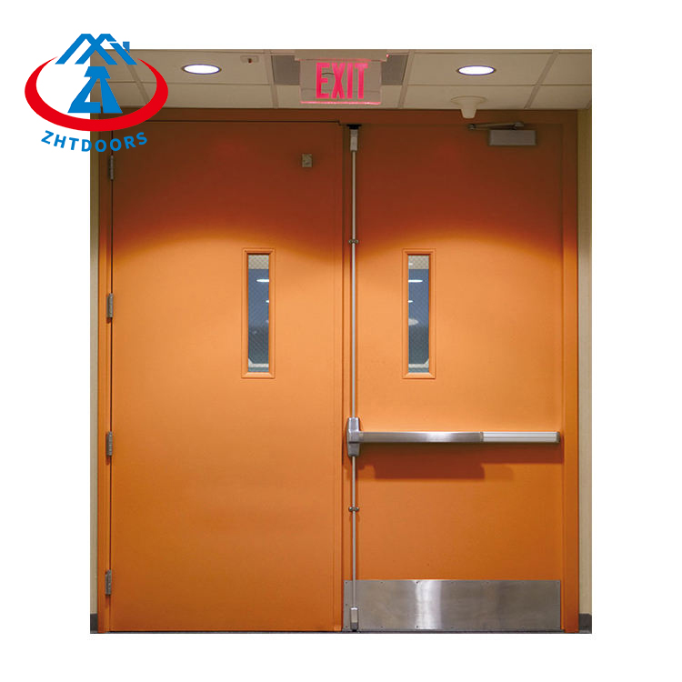 Steel Main Door Emergency Door Stop Fireproof Door HDB-ZTFIRE Door- Fire Door,Fireproof Door,Fire rated Door,Fire Resistant Door,Steel Door,Metal Door,Exit Door