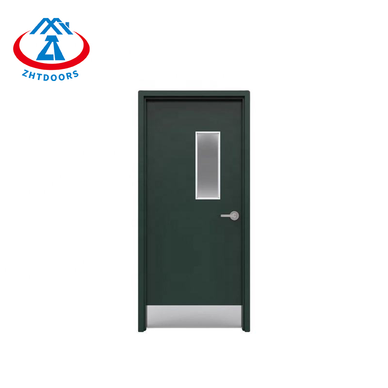 Fire Exit Door တပ်ဆင်ခြင်း Metal Screen Door-ZTFIRE Door- မီးသတ်တံခါး၊ Fireproof Door၊ Fire rated Door၊ Fire Resistant Door၊ Steel Door၊ Metal Door၊ Exit Door