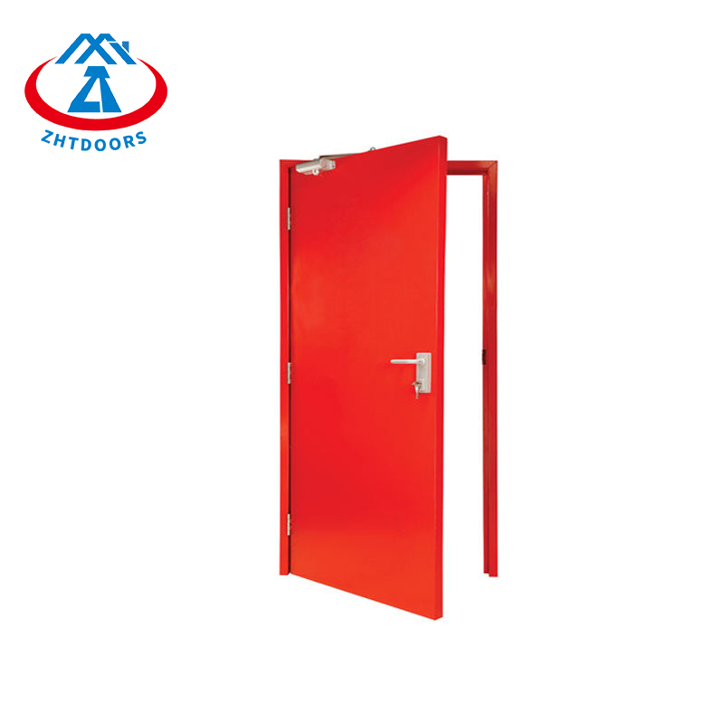 UL Fire Door Test Exit Door Lock Metal Sheet Door-ZTFIRE Door- Fire Door,Fireproof Door,Fire rated Door,Fire Resistant Door,Steel Door,Metal Door,Exit Door